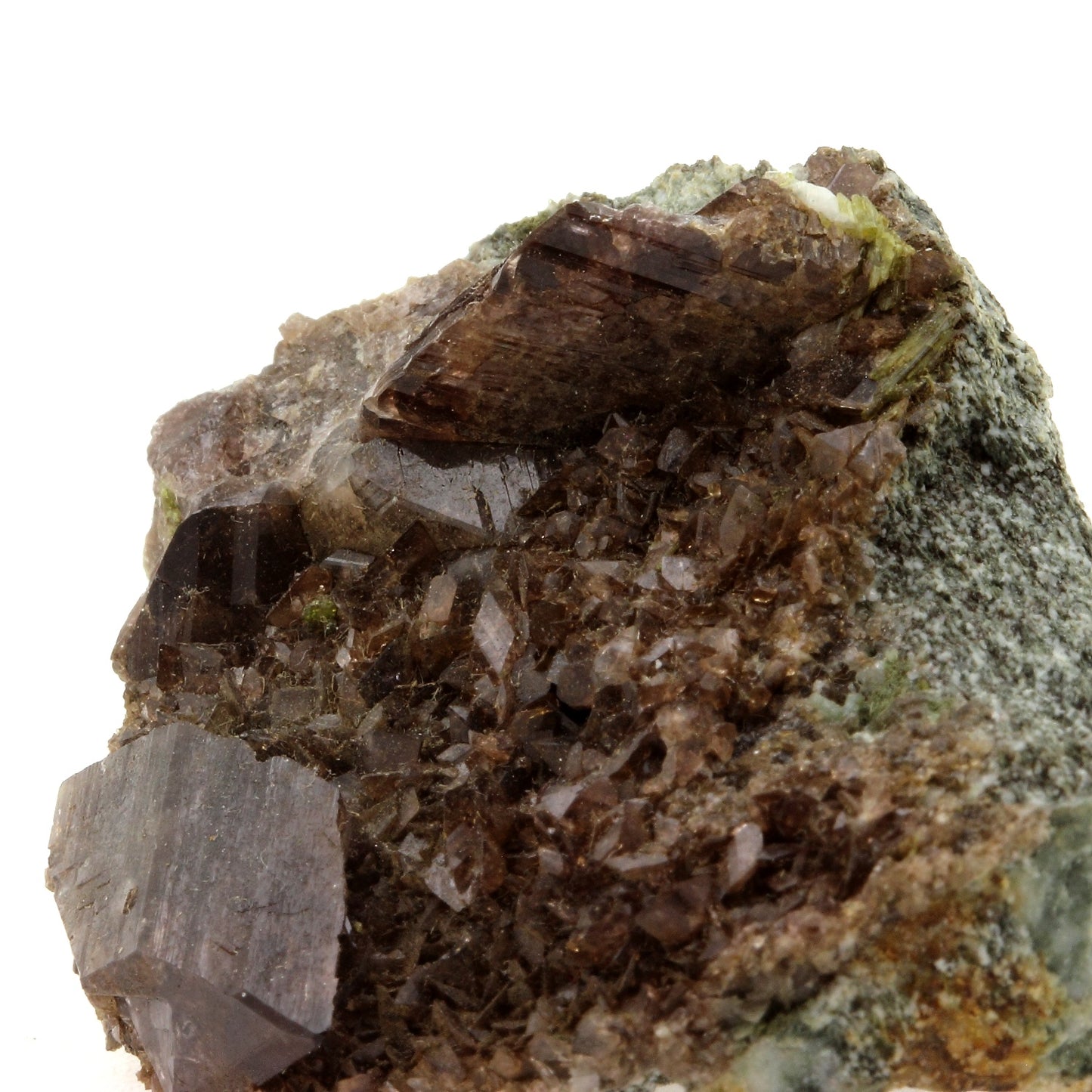 Axinite. 138.2 carats. Bourg d'Oisans, Isère, France