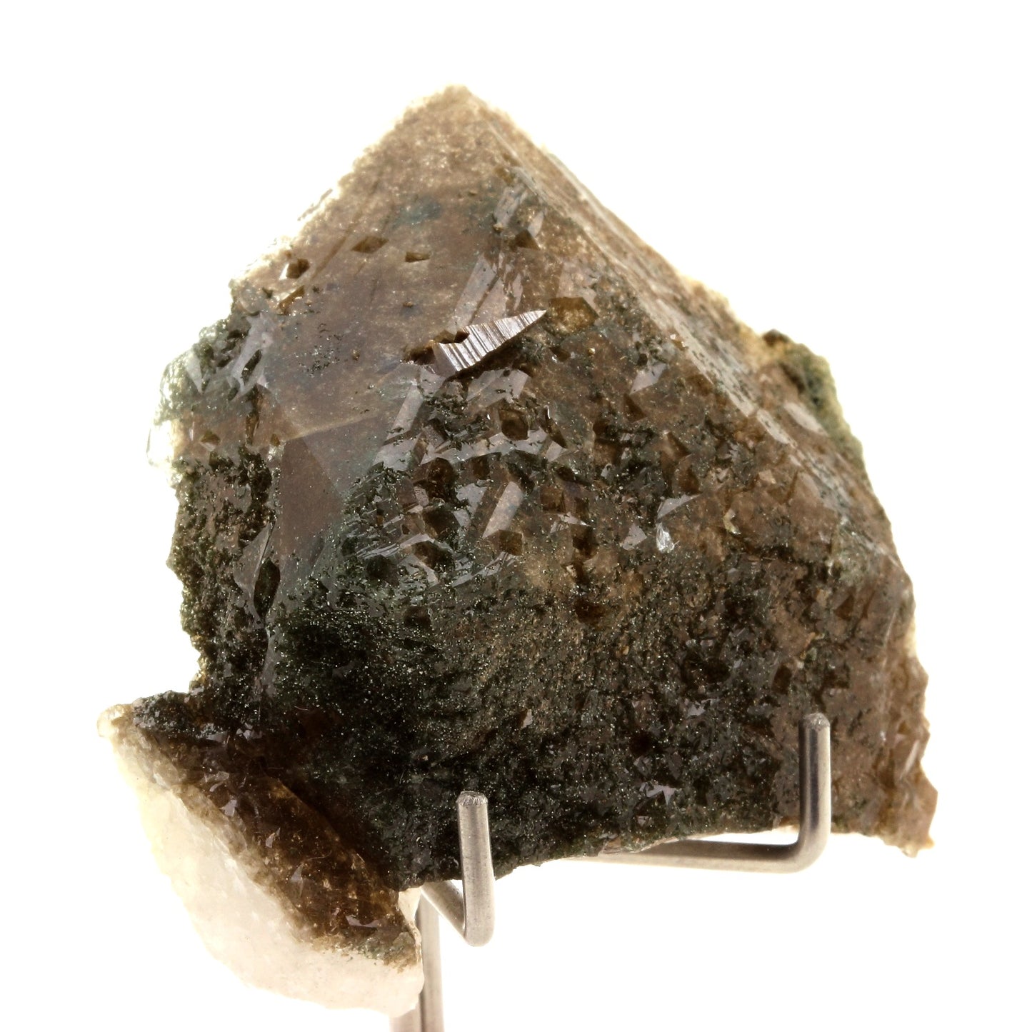 Anatase + Quartz. 182.7 carats. Massif de la Lauzière, France