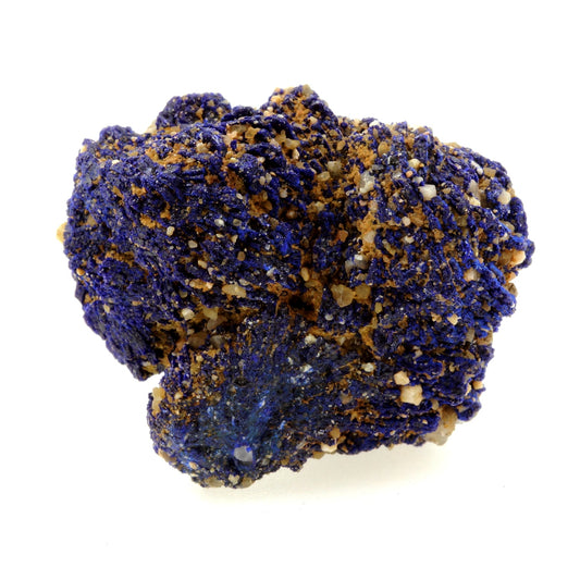 Chessylite (Azurite). 107.6 carats. Chessy-les-Mines, Rhône, France