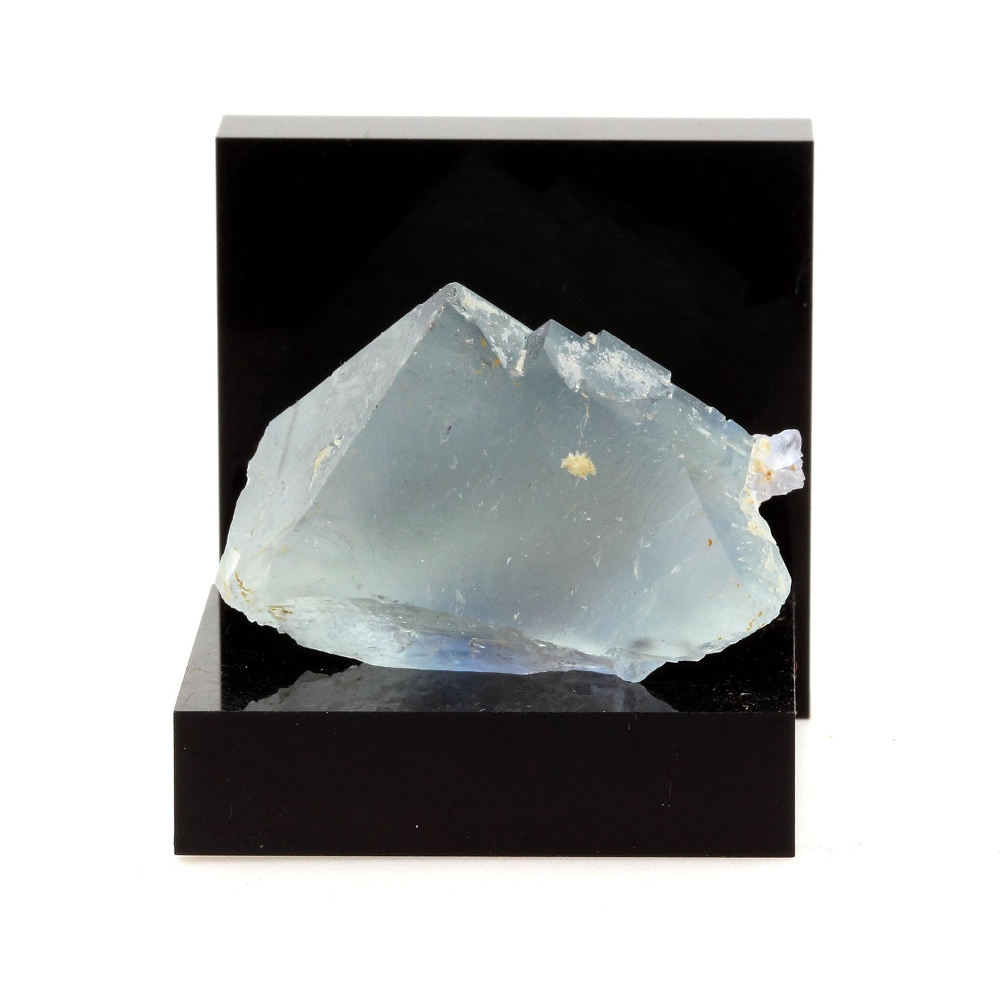 Fluorite. 129.9 carats. Marsanges Mine, Langeac, France