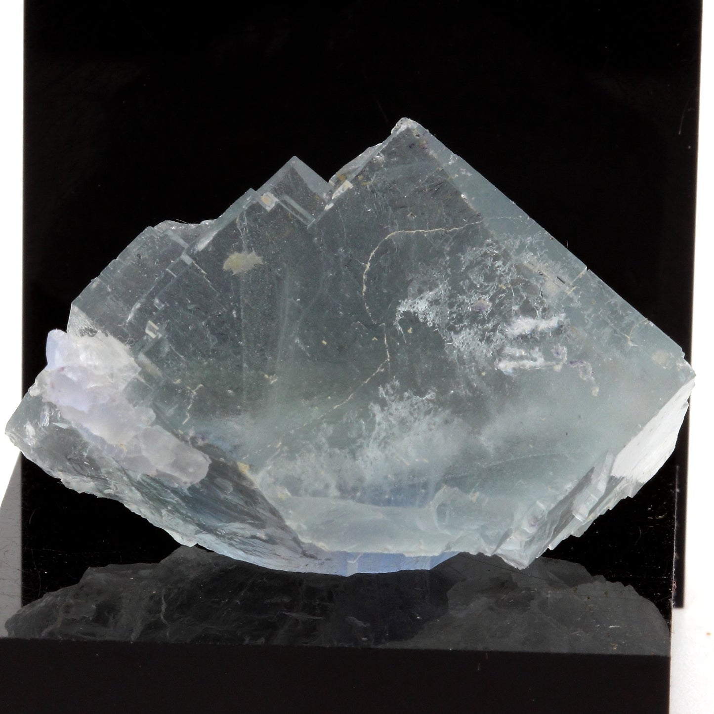 Fluorite. 129.9 carats. Marsanges Mine, Langeac, France