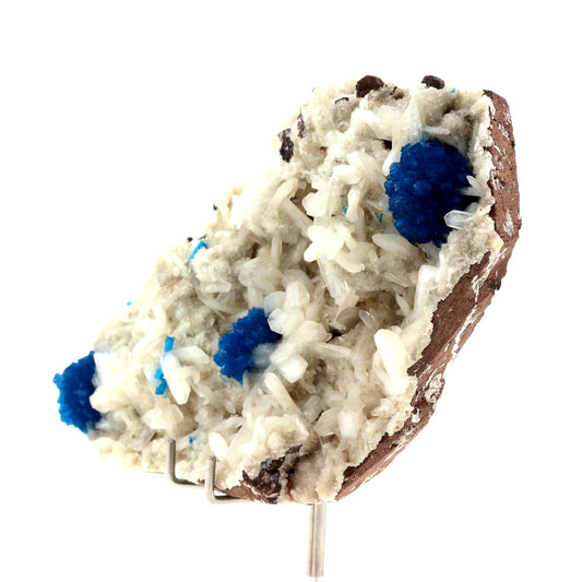 Cavansite + Stilbite. 727.3 carats. Wagholi, Pune, Maharashtra, Inde