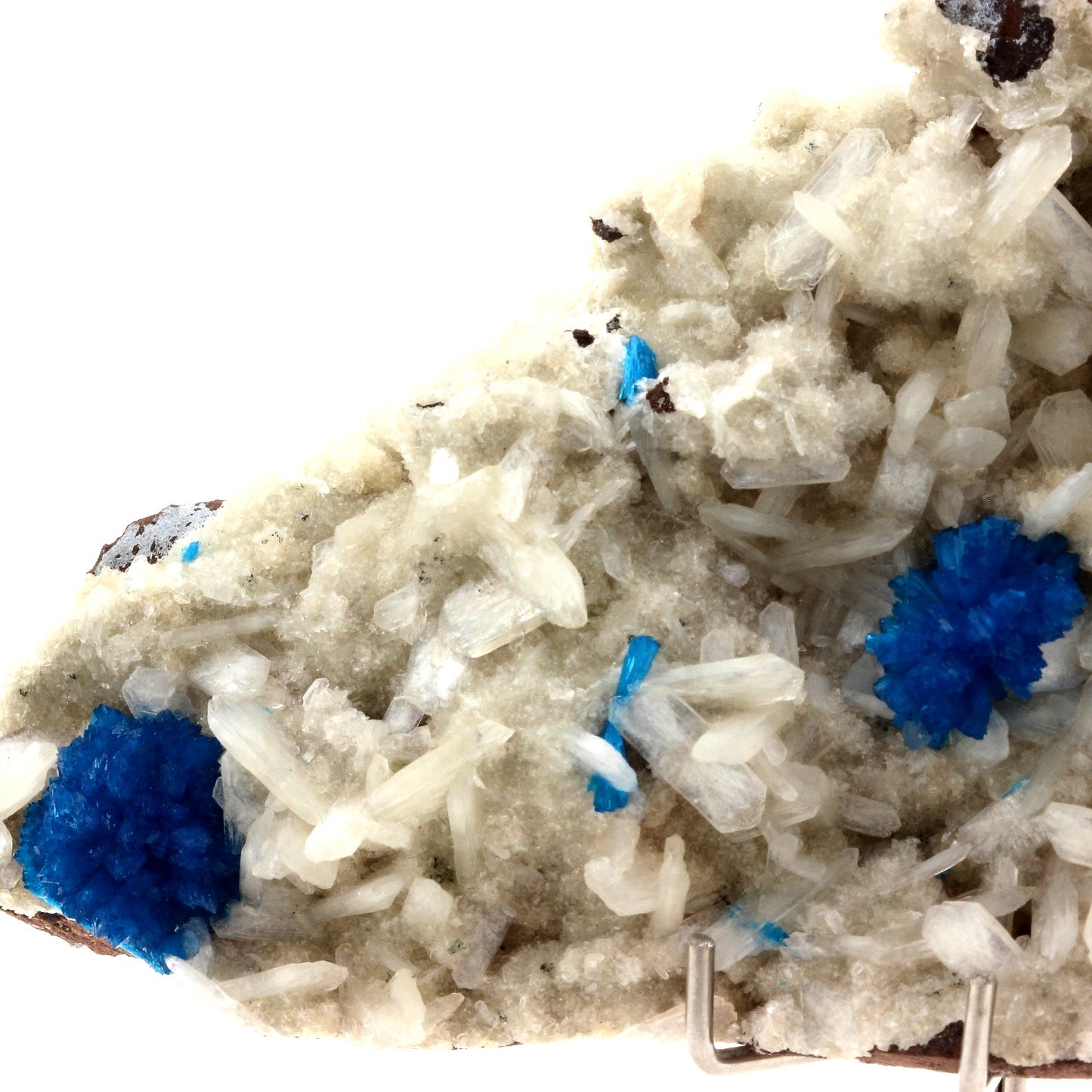 Cavansite + Stilbite. 727.3 carats. Wagholi, Pune, Maharashtra, Inde