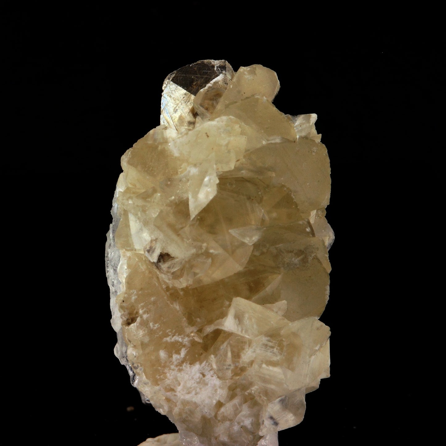 Calcite + Quartz. 46.9 carats. Lamalou-les-Bains, Hérault, France