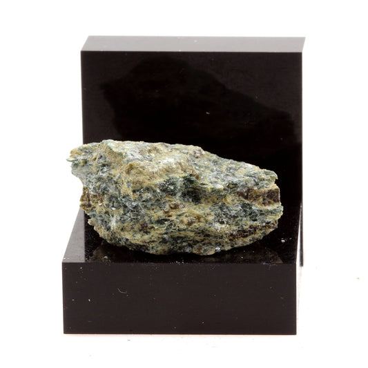 Brochantite Schist. 49.2 carats. Eastern Metals Mine, Québec, Canada