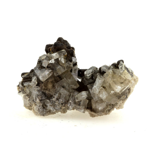 Baryte + Pyrite. 209.0 carats. Saint-Laurent-le-Minier, Gard, France