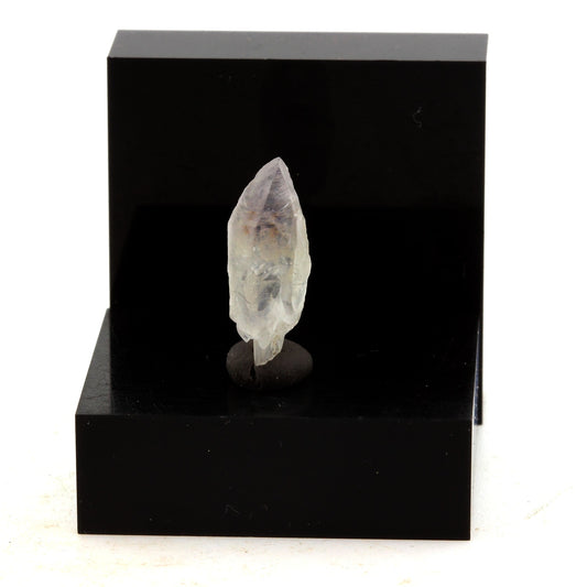 Quartz Améthyste Sceptre. 3.77 carats. Mörchnerkar, Mörchner area, Zemmgrund, Zillertal, North Tyrol, Tyrol, Autriche