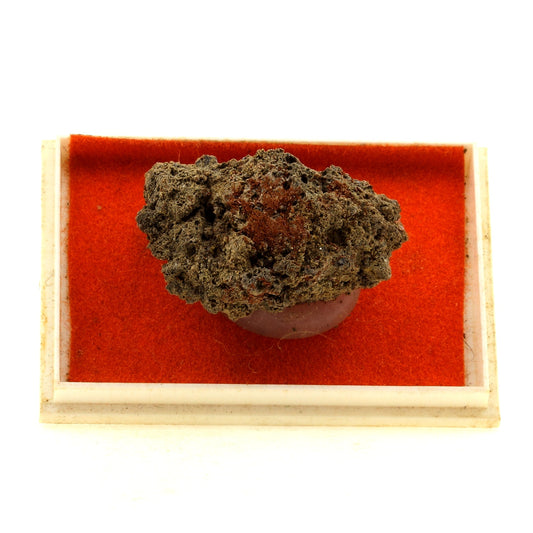 Hornblende. 46.6 carat. Nickenicher Sattel, Eifel, Allemagne