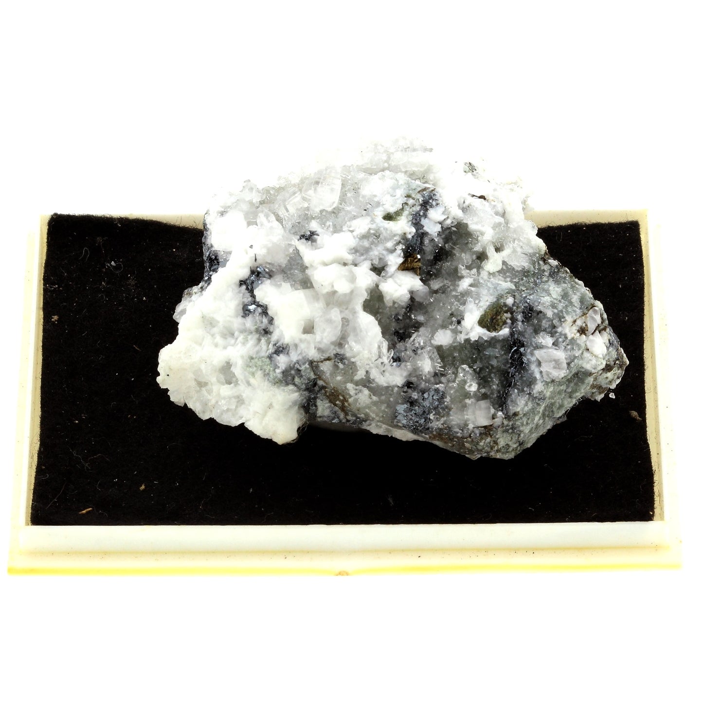 Calcite, Hematite, Quartz. 319.1 carats. Saint-Véran, Hautes-Alpes, France