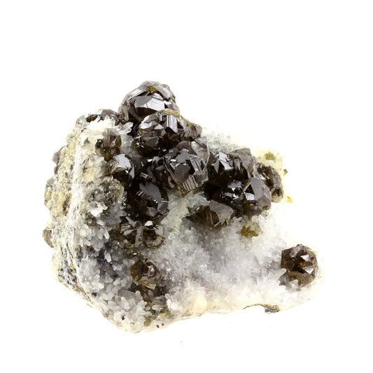 Sphalerite (Cleiophane), Quartz. 1400.1 carats. Krushev dol mine, Madan, Bulgarie
