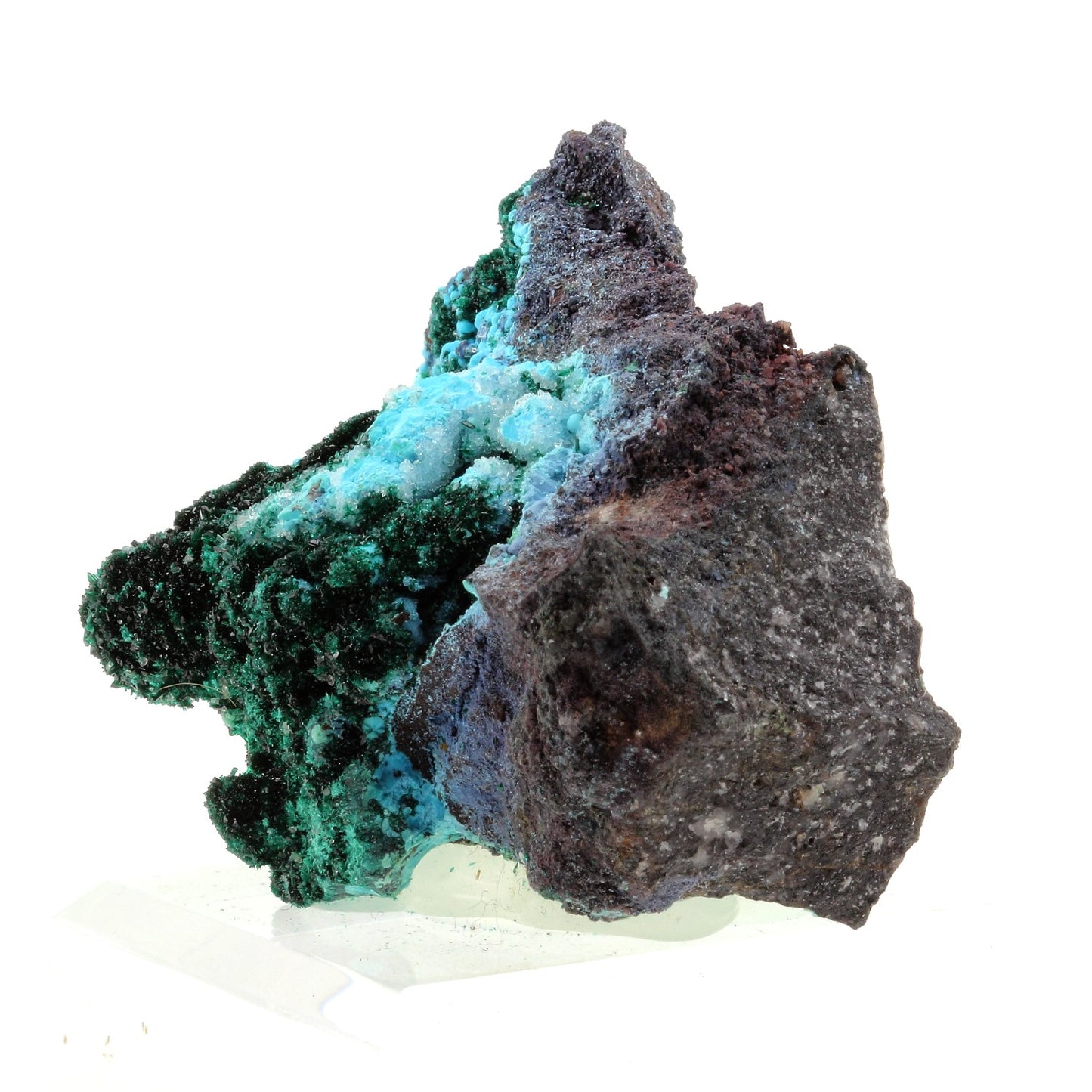 Chrysocolle + Malachite. 936.7 carats. Lupoto Mine, Katanga, Congo