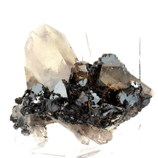 Quartz, Hematite, Rutile. 2900.5 carats. Rio do Pires, Bahia, Brésil