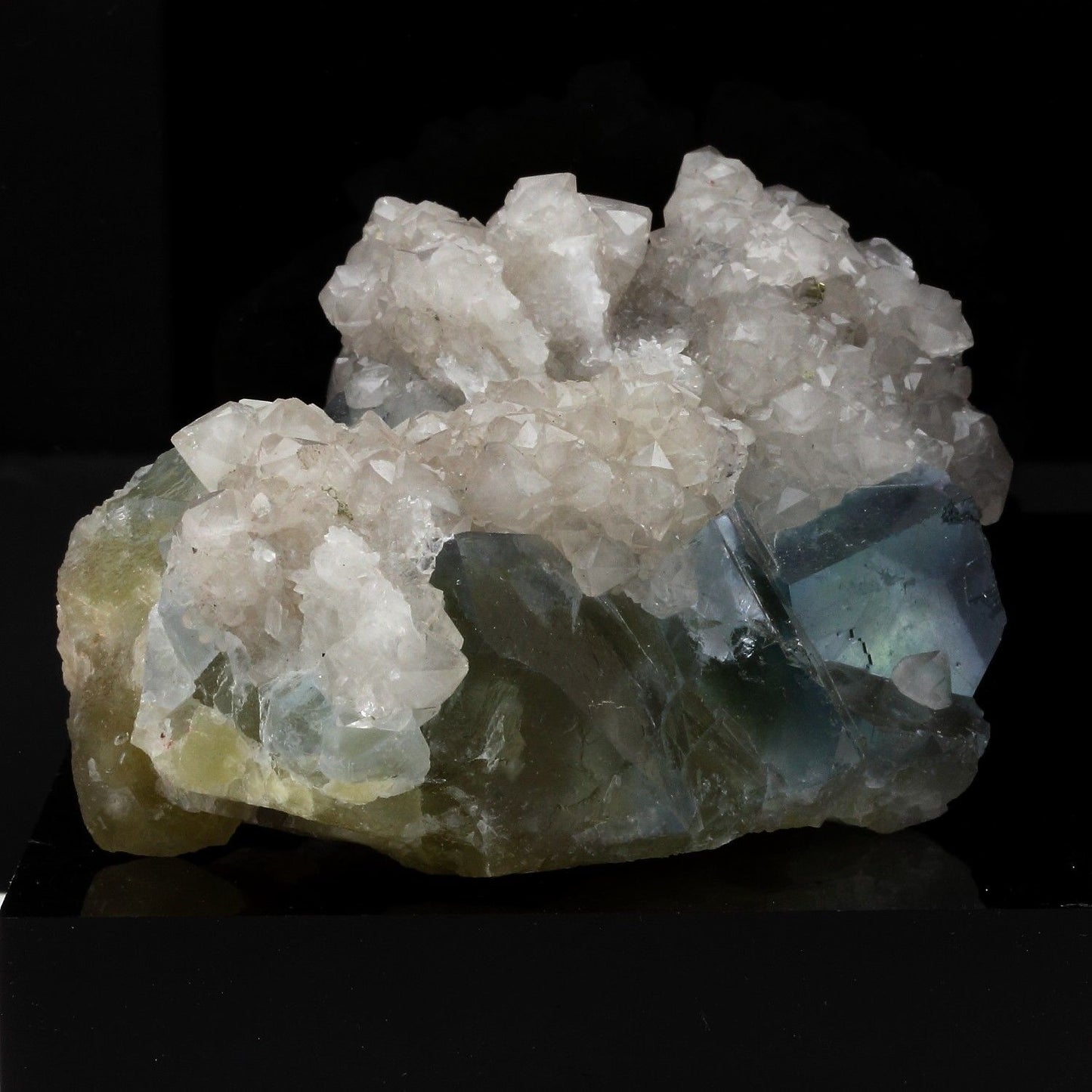 Fluorite + Quartz. 2715.0 carats. Le Burg Mine, Tarn, France