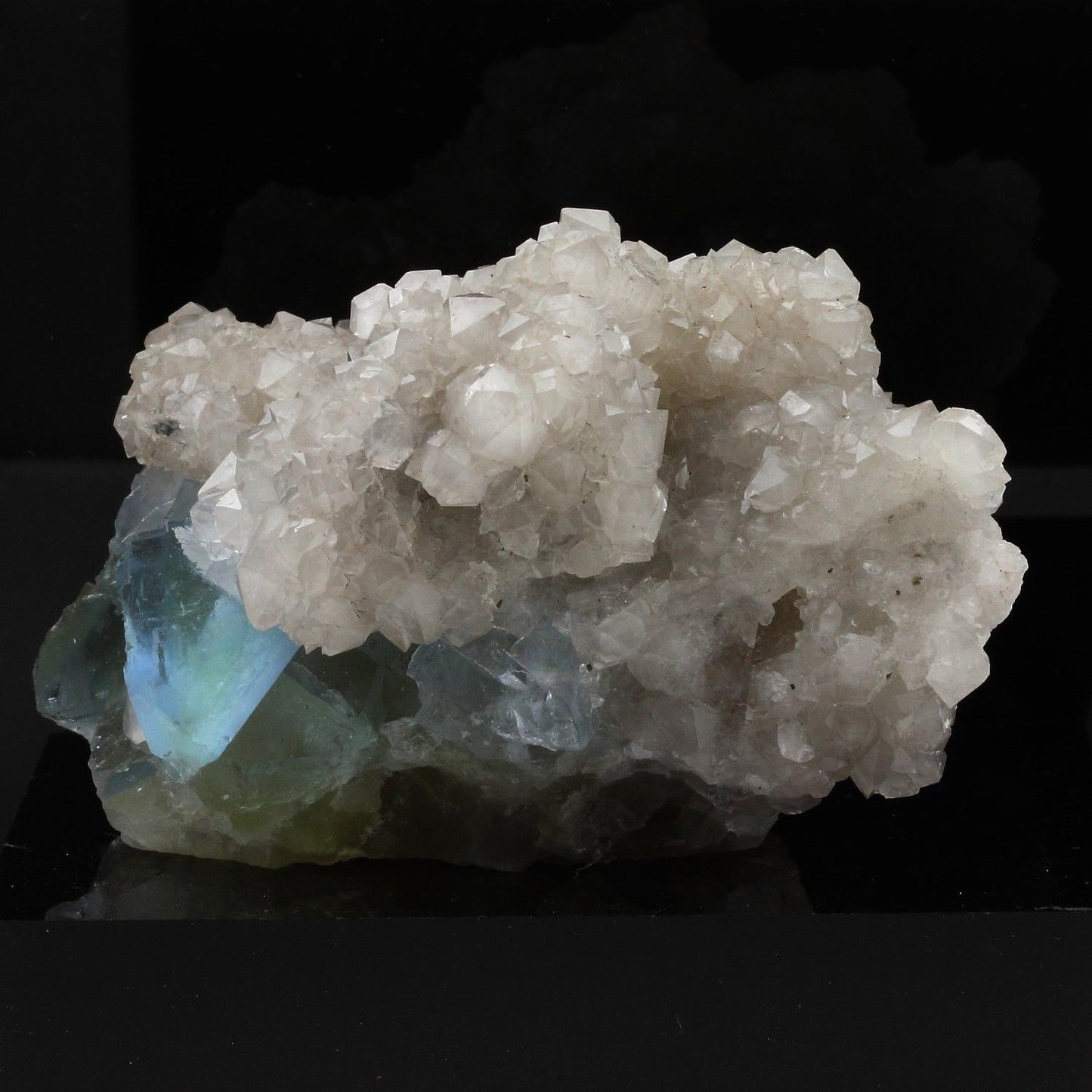 Fluorite + Quartz. 2715.0 carats. Le Burg Mine, Tarn, France