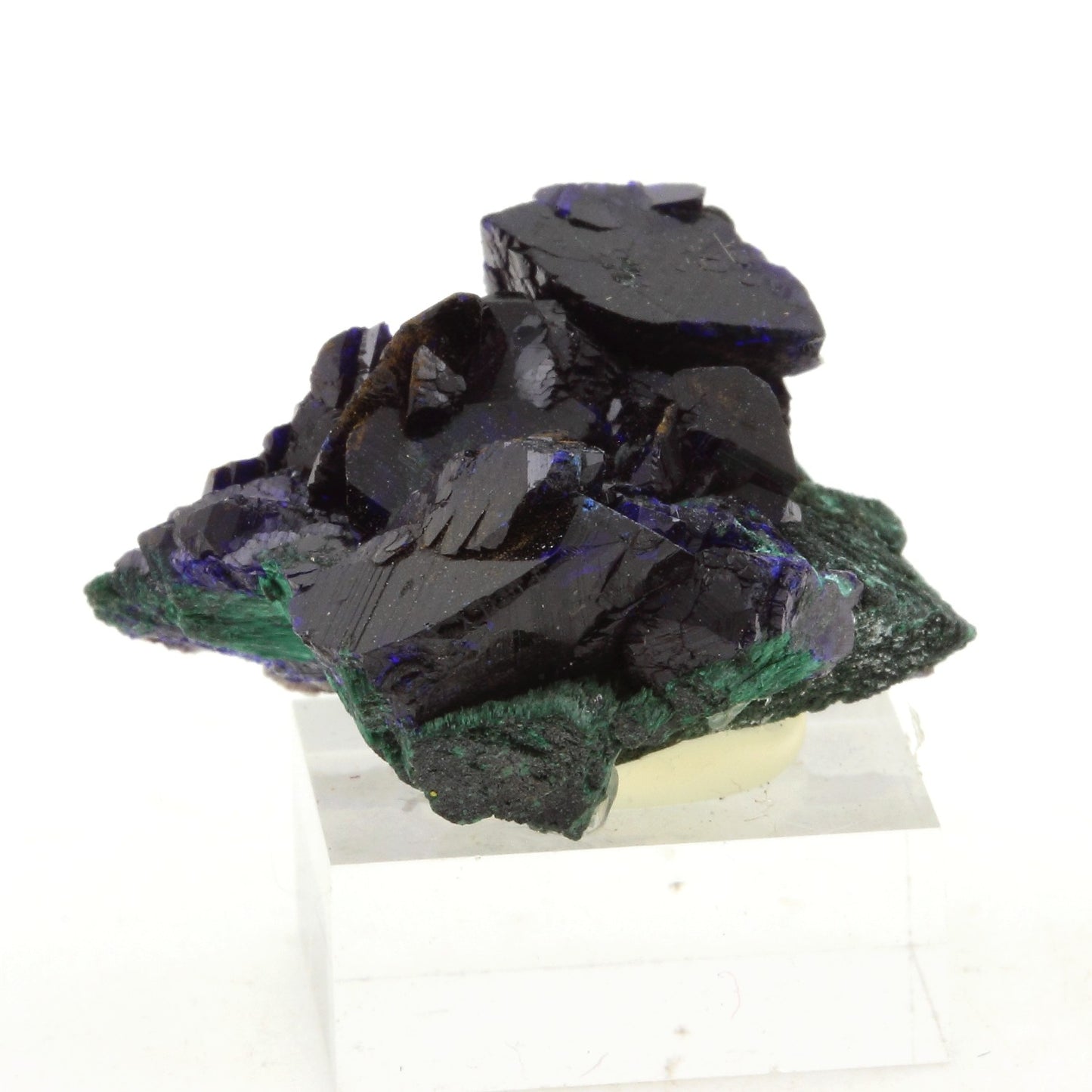 Azurite + Malachite. 94.2 carats. Milpillas Mine, Sonora, Mexique