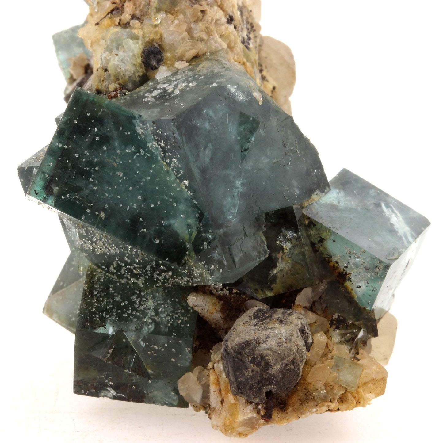 Fluorite. 730.2 carats. Rogerley Mine, Stanhope, UK, Royaume-Uni