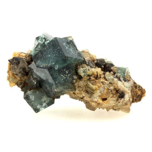 Fluorite. 730.2 carats. Rogerley Mine, Stanhope, UK, Royaume-Uni