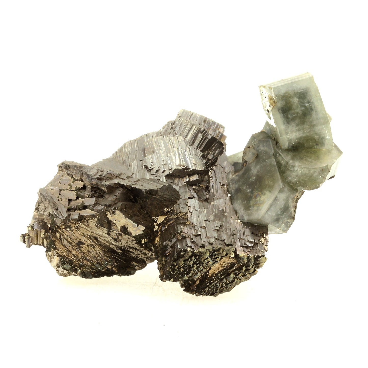 Apatite + Mispickel. 383.5 carats. Panasqueira Mines, Covilhã, Portugal