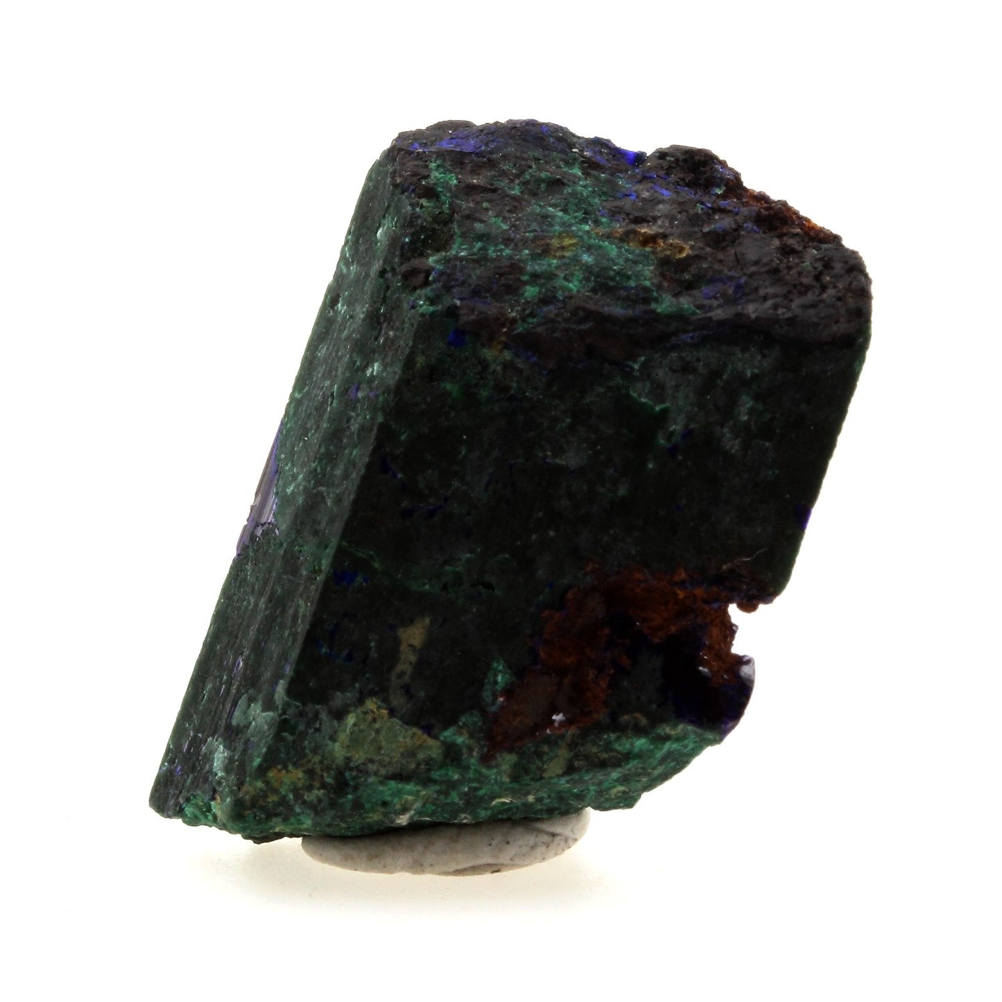 Azurite + Malachite. 63.9 carats. Maroc