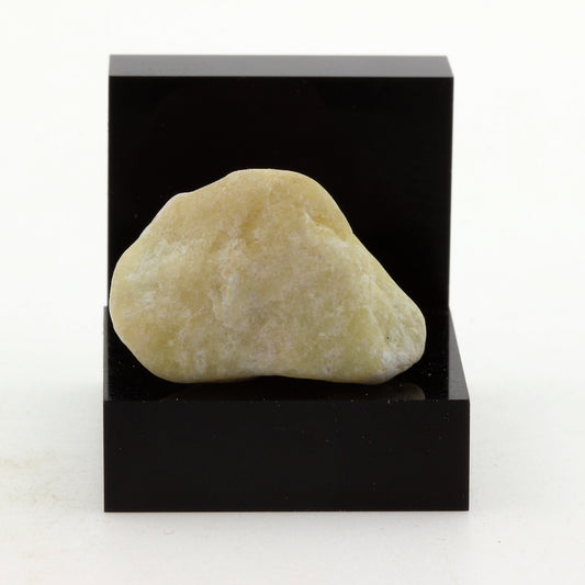 Chloromelanite. 29.22 carats. Lanark, Ontario, Canada