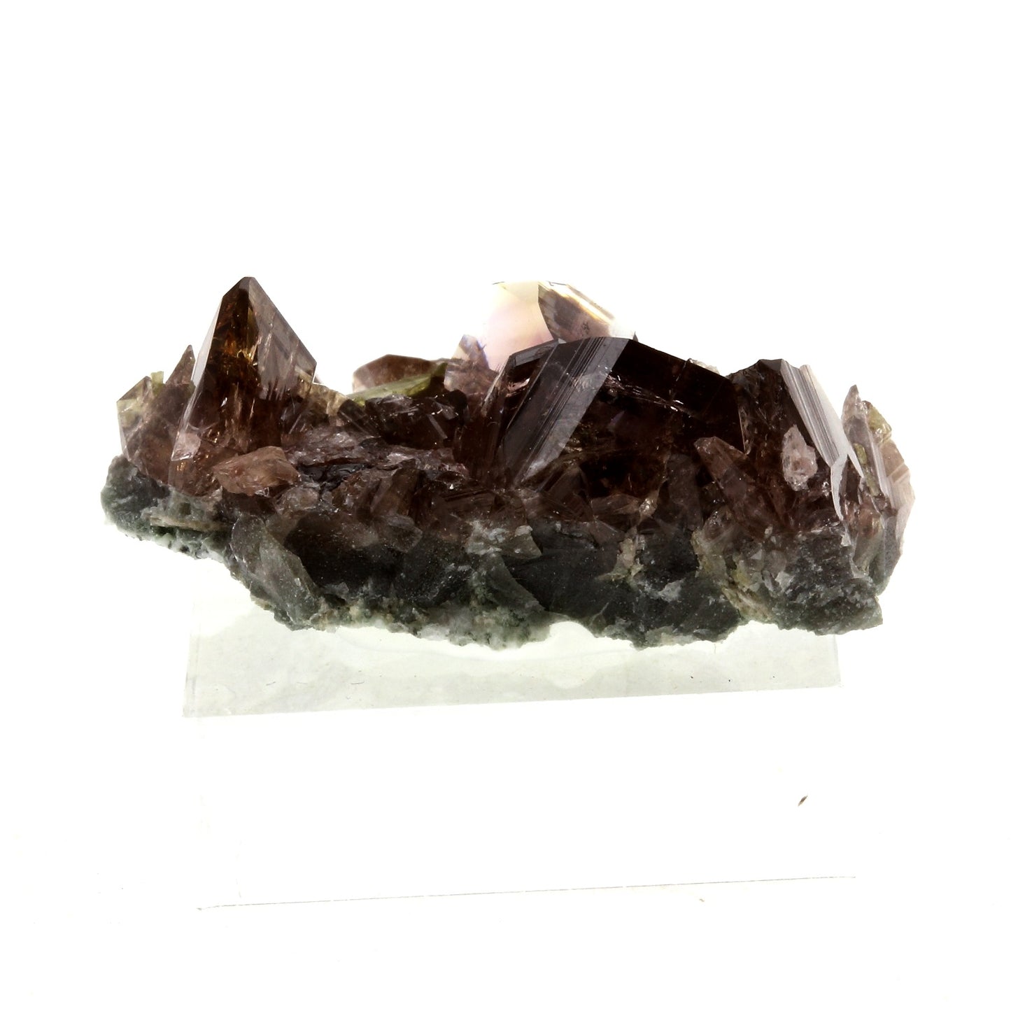 Axinite. 69.7 carats. Bourg d'Oisans, Isère, France