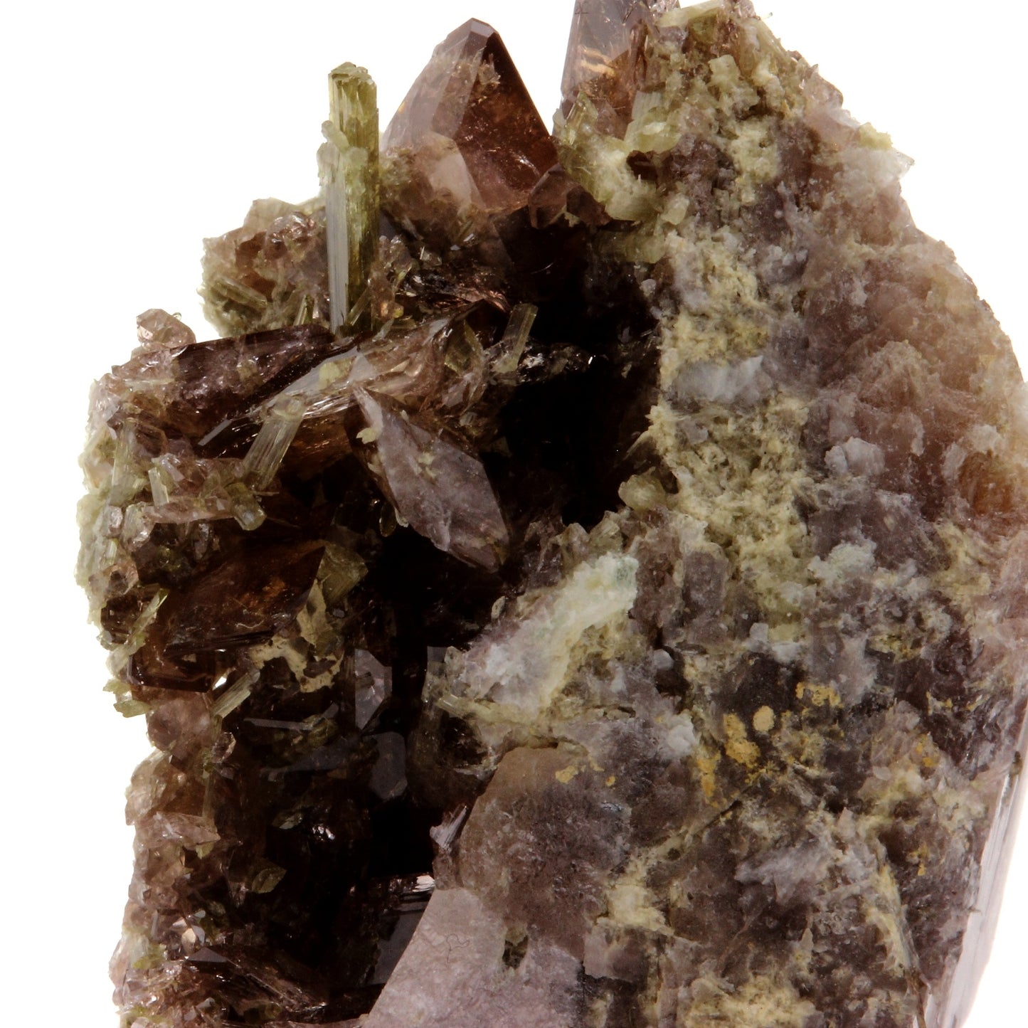 Axinite. 193.7 carats. Bourg d'Oisans, Isère, France