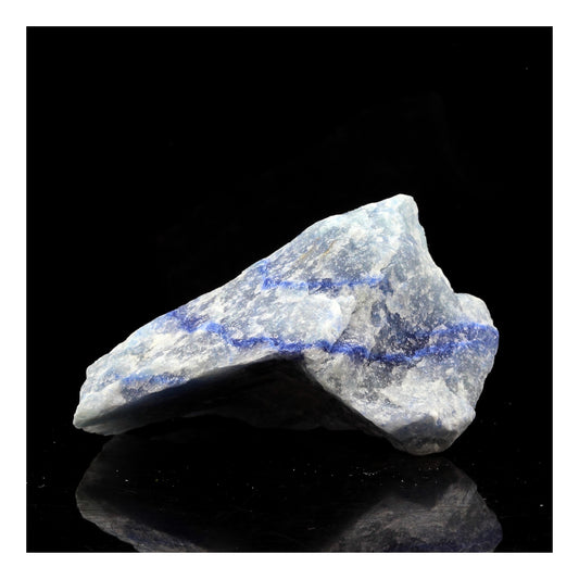 Dumortierite, 122.5 carats, Vaca Morta quarry, Bahia, Brésil