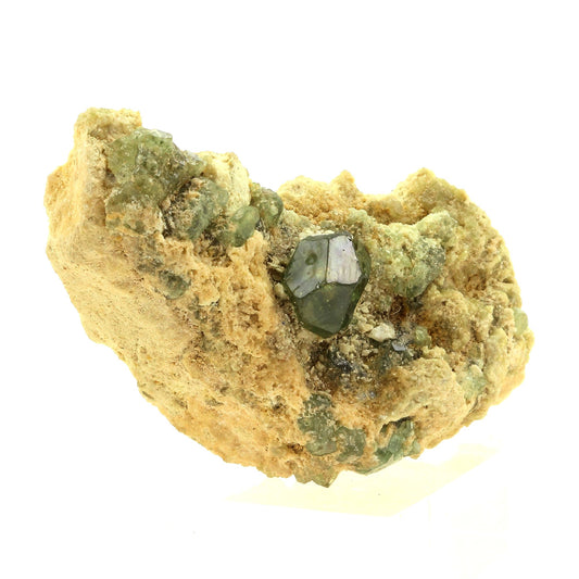 Grenat démantoïde. 136.0 carats. Ambanja, Madagascar