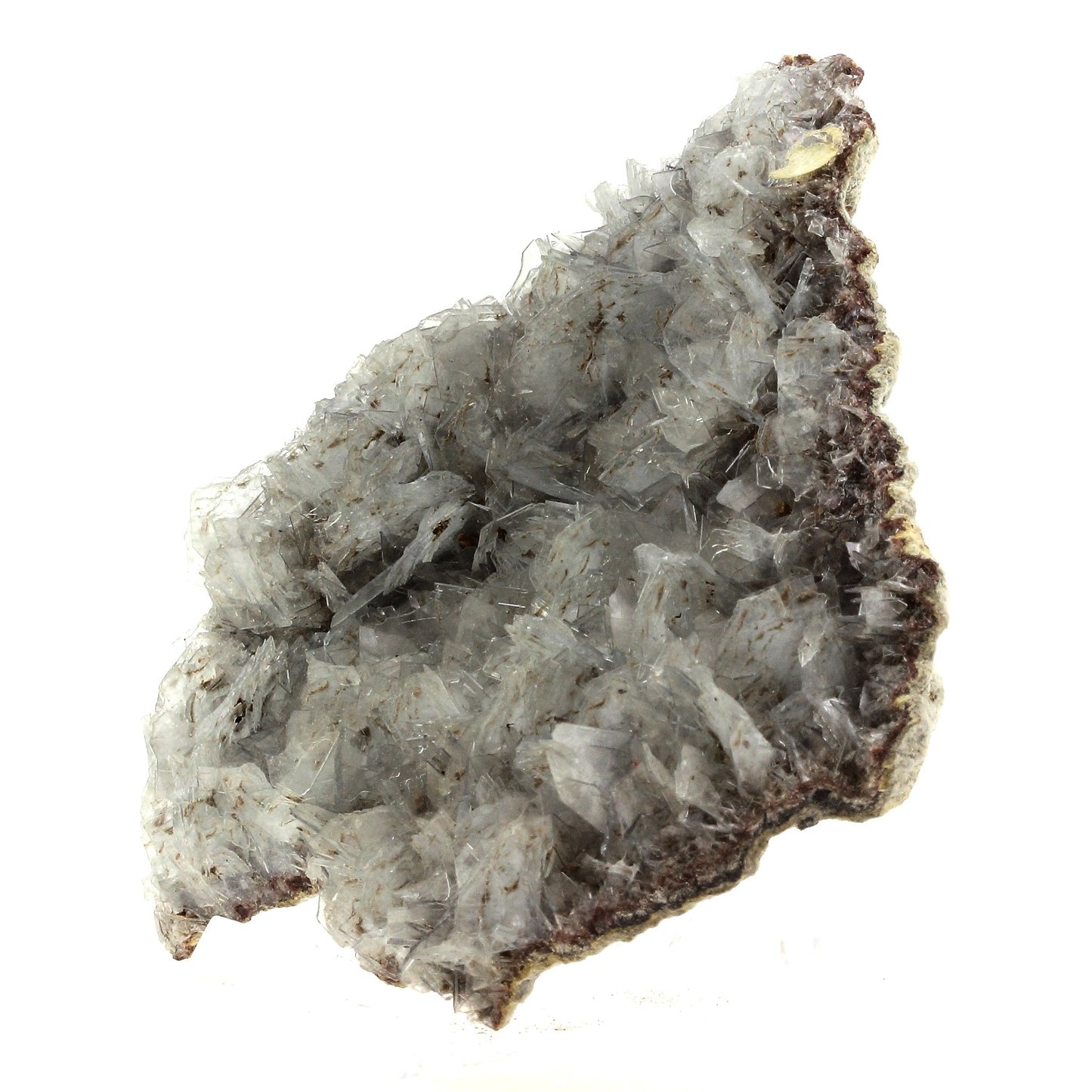 Baryte bleue. 1325.0 carats. Cavnic Mine, Maramureș Co., Roumanie