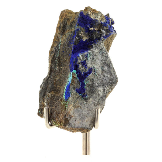 Azurite. 124.5 carats. La Sanguinede, Les Malines, Gard, France