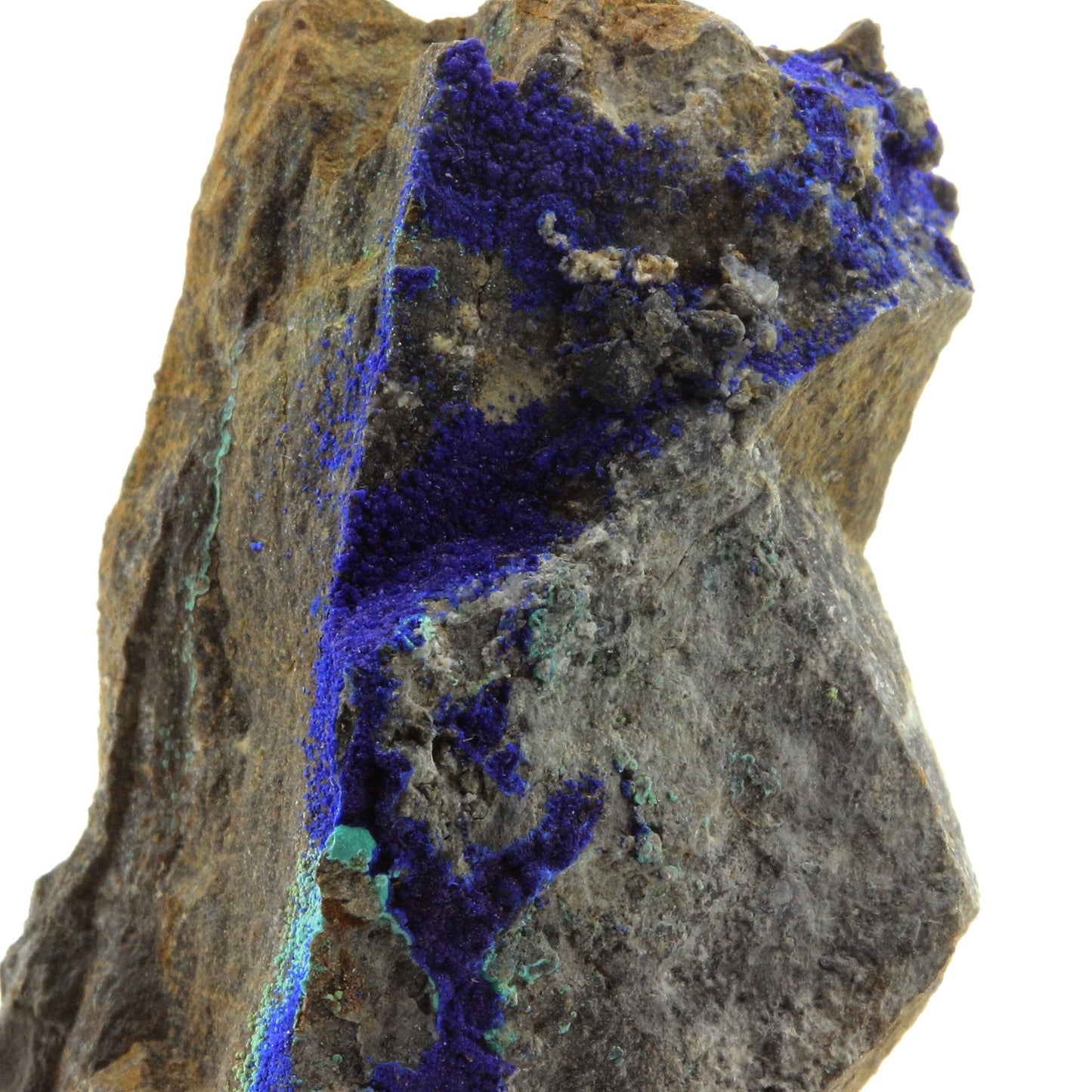 Azurite. 124.5 carats. La Sanguinede, Les Malines, Gard, France