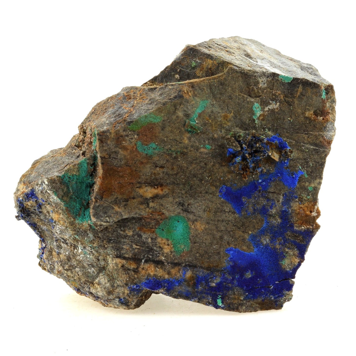 Azurite + Rosasite. 915.1 carats. La Sanguinede, Gard, Occitanie, France
