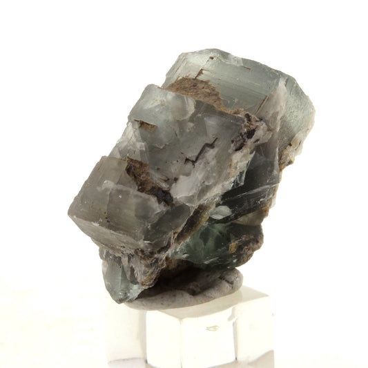Fluorite verte. 44.2 carats. Massif des Aravis, Haute-Savoie, France