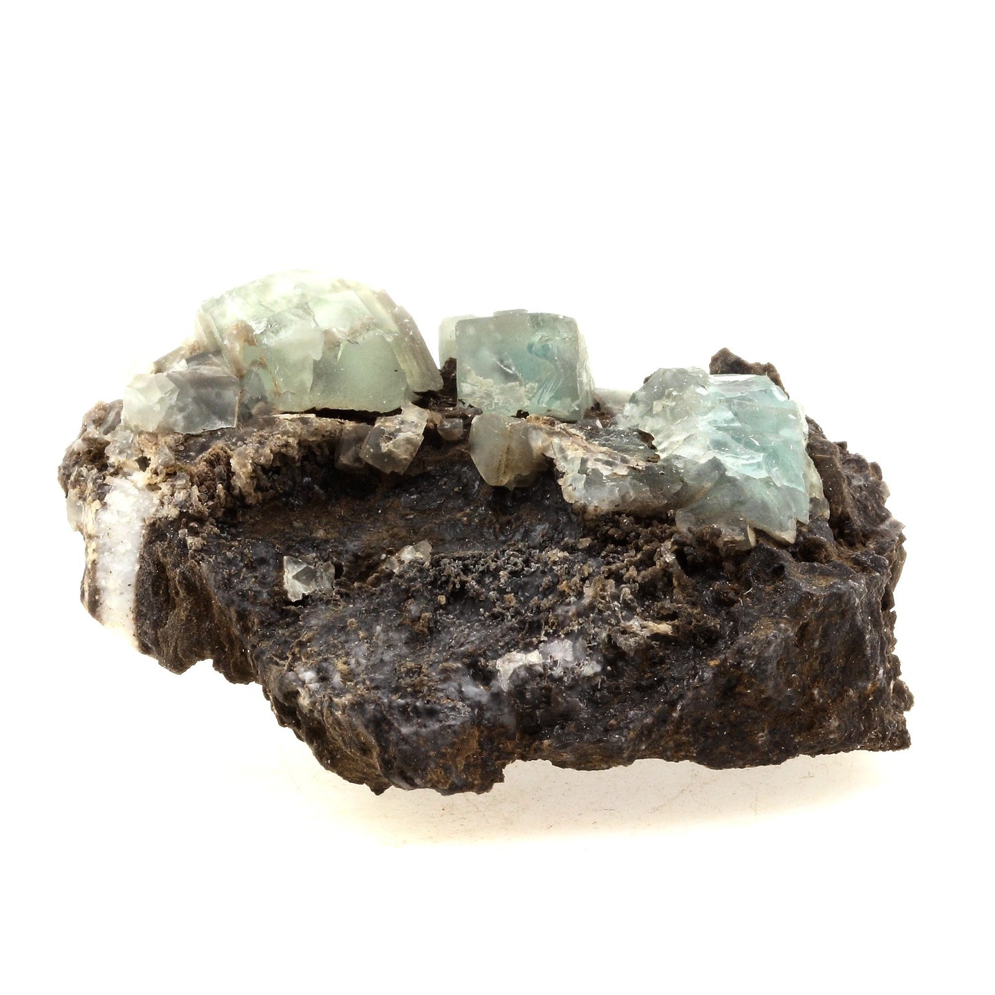 Fluorite verte. 412.3 carats. Massif des Aravis, Haute-Savoie, France