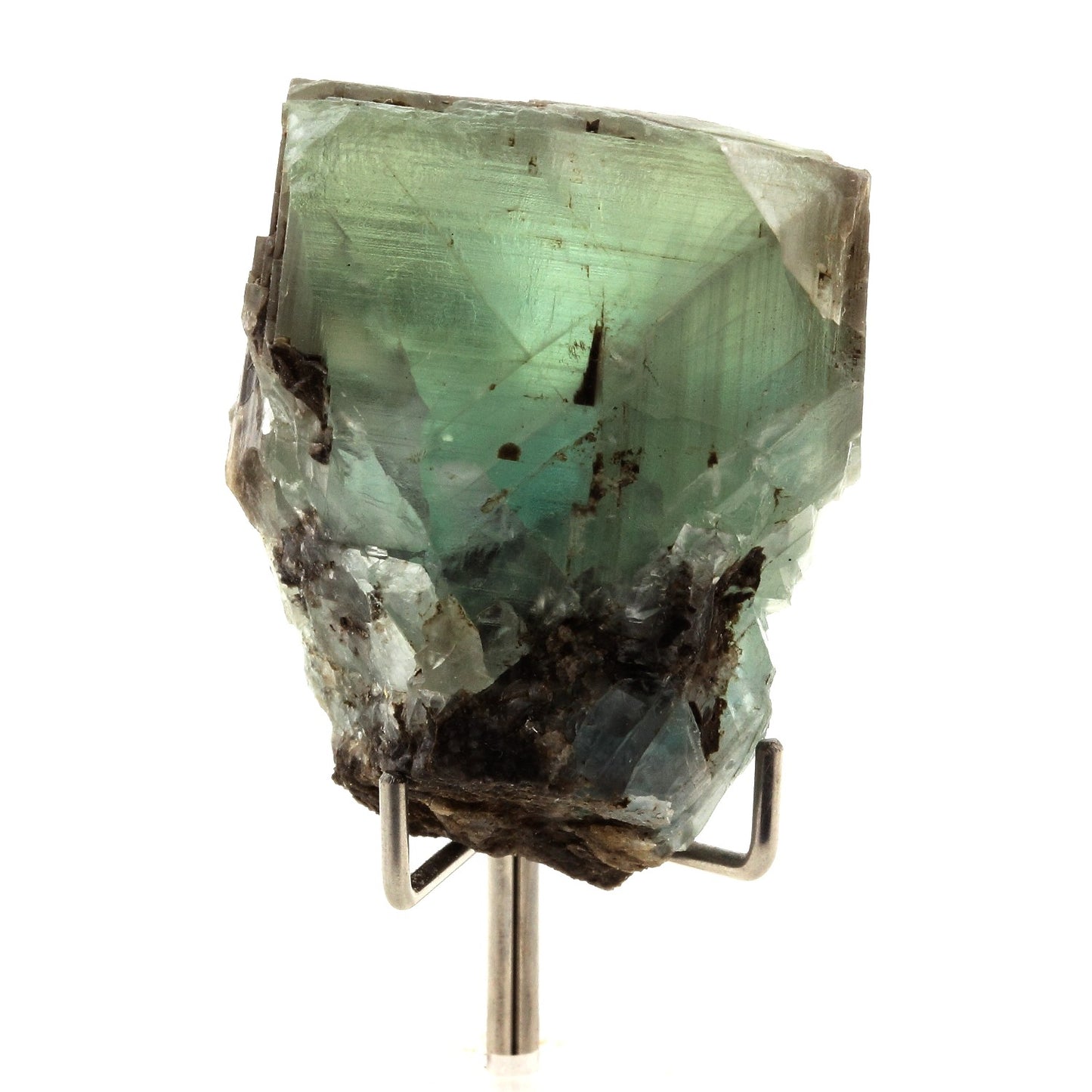 Fluorite verte, 400.2 carats. Massif des Aravis, Haute-Savoie, France