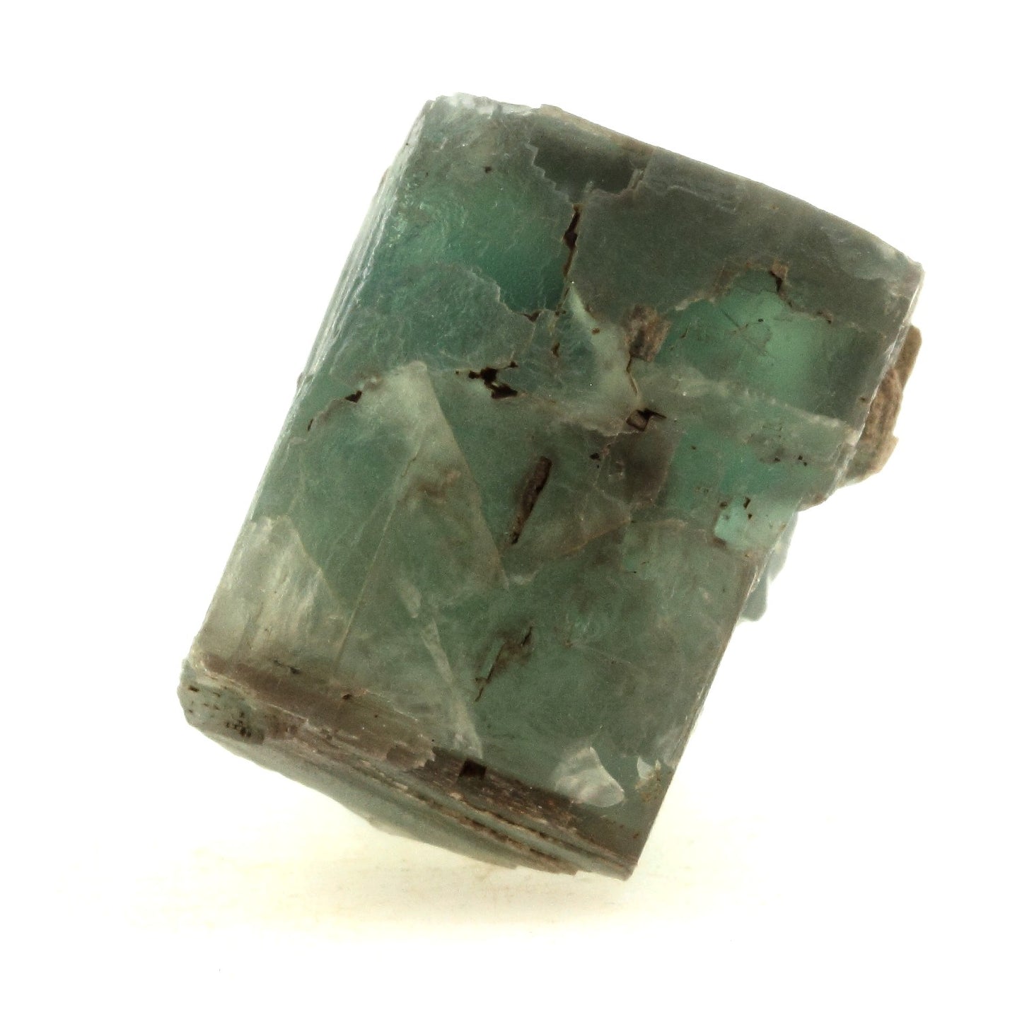 Fluorite verte, 400.2 carats. Massif des Aravis, Haute-Savoie, France