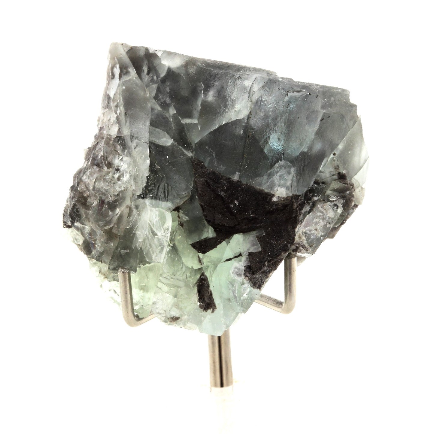 Fluorite verte, 203.0 carats. Massif des Aravis, Haute-Savoie, France