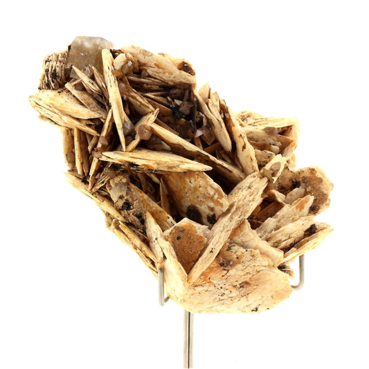 Wulfenite + Baryte + Fluorine. 1285.0 carats. Lantignié, France