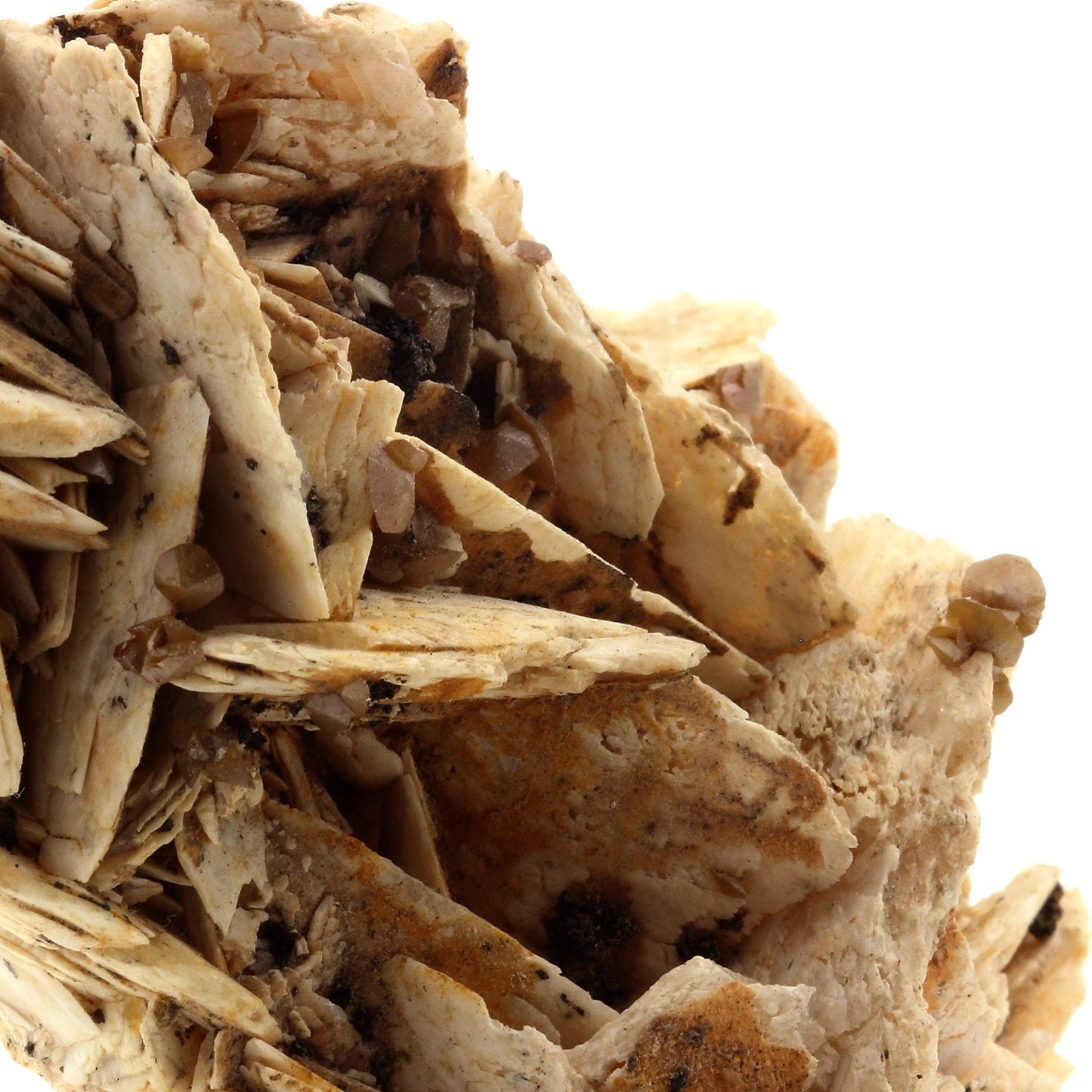 Wulfenite + Baryte + Fluorine. 1285.0 carats. Lantignié, France