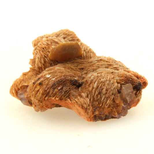 Wulfenite + Baryte + Fluorite. 57.6 carats. Lantignié, France