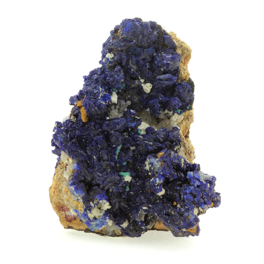Chessylite (Azurite). 72.0 carats. Chessy-les-Mines, Rhône, France