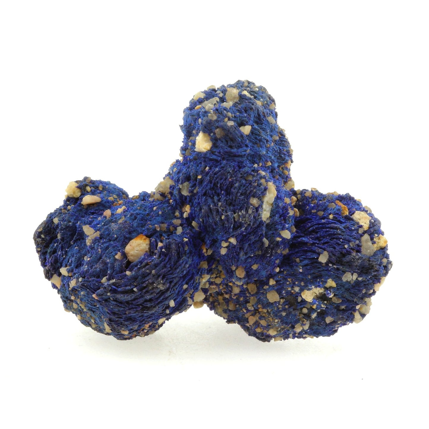 Chessylite ( Azurite ). 85.1 carats. Chessy-les-Mines, Rhône, France