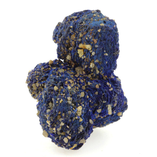 Chessylite ( Azurite ). 85.1 carats. Chessy-les-Mines, Rhône, France