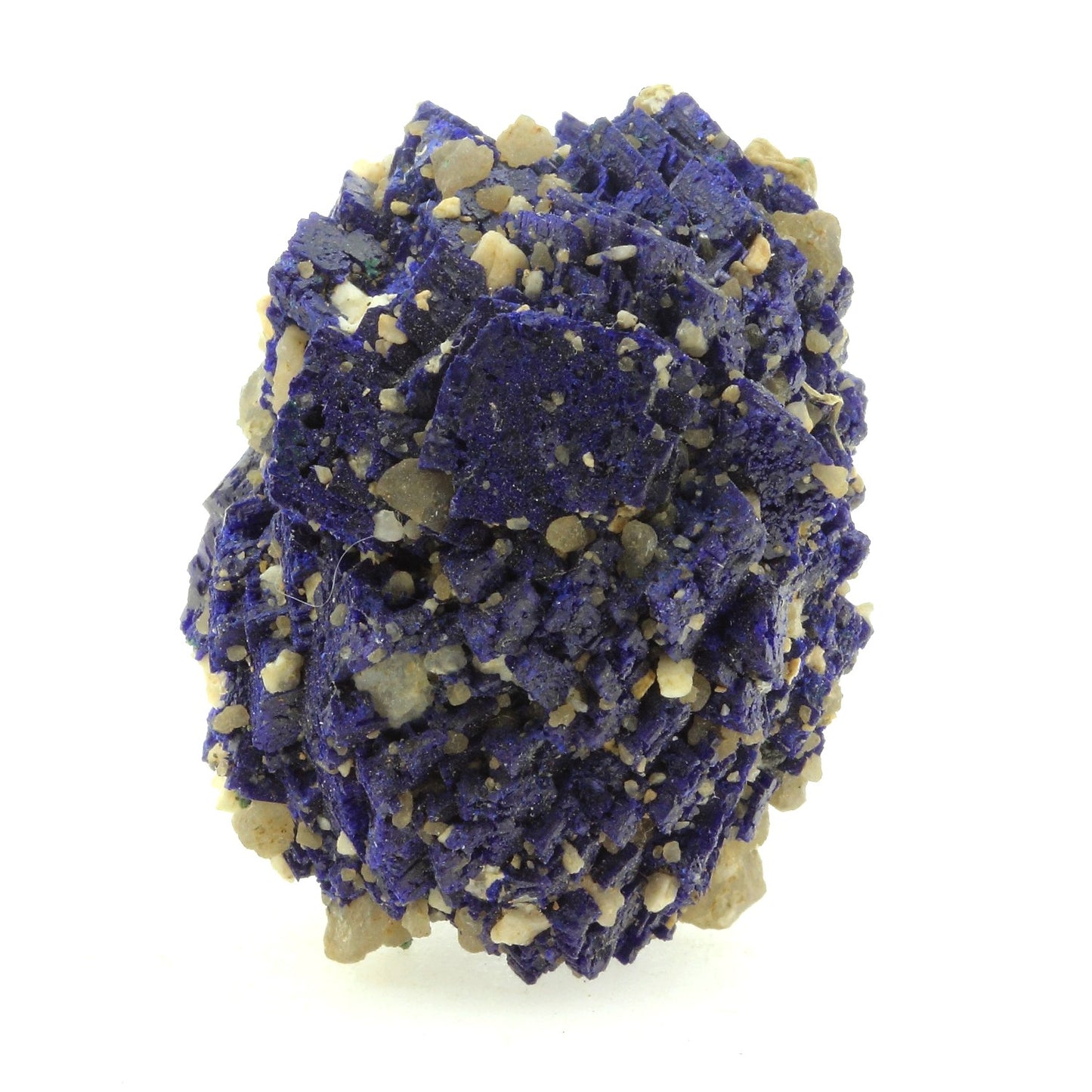 Chessylite (Azurite). 152.0 carats. Chessy-les-Mines, France
