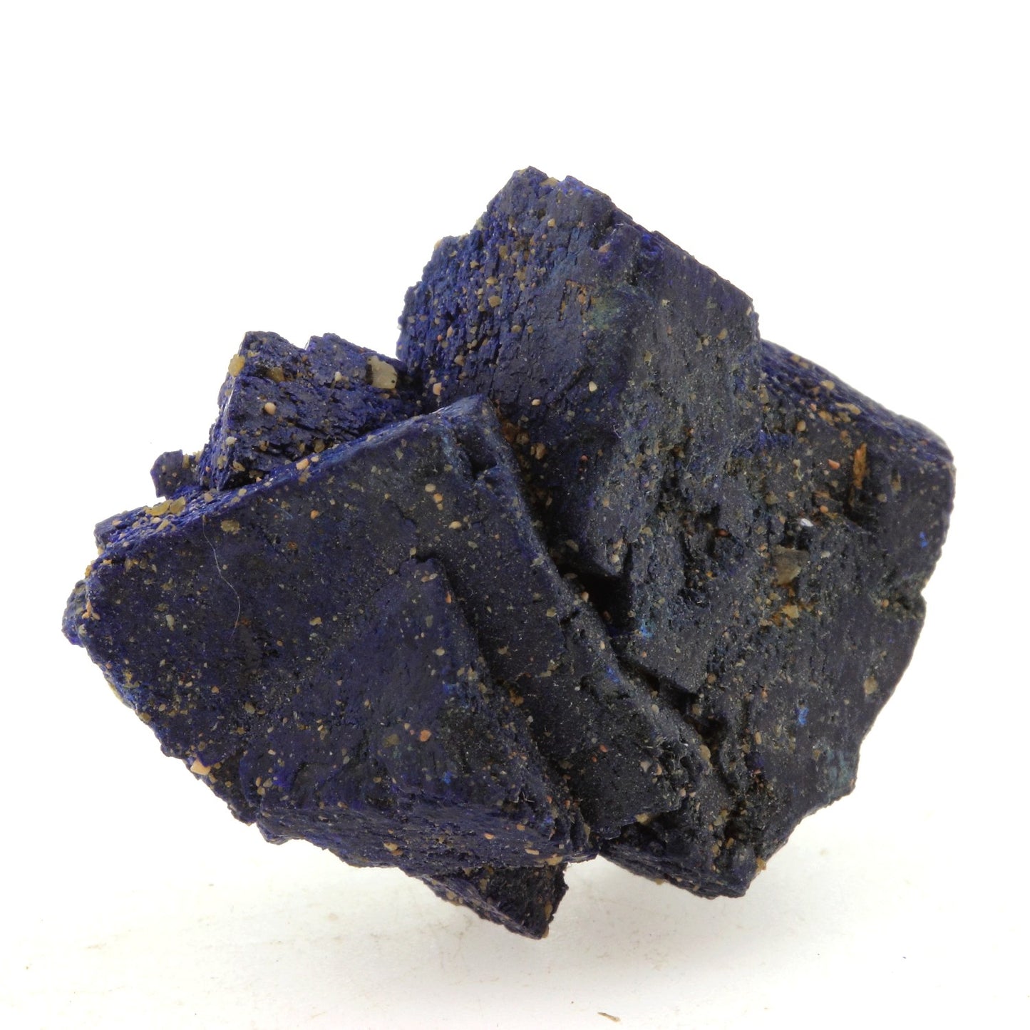Chessylite ( Azurite ). 90.4 carats. Chessy-les-Mines, Rhône, France