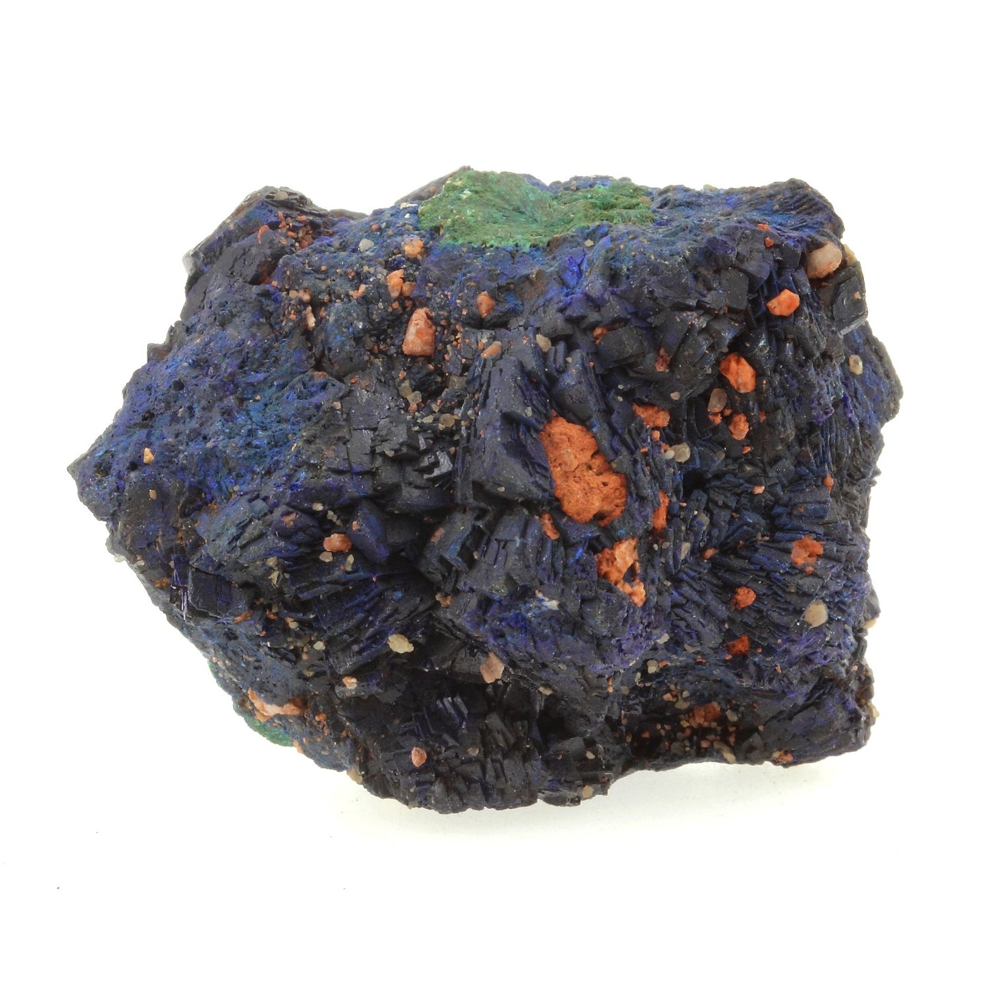 Chessylite (Azurite). 201.5 carats. Chessy-les-Mines, France