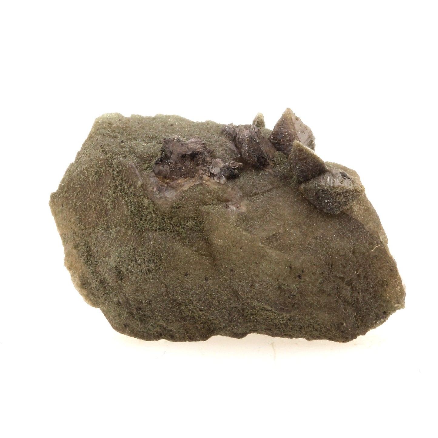 Anatase + Quartz. 35.4 carats. Massif de la Lauzière, France