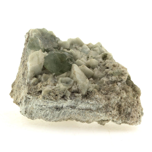 Prehnite + Adulaire en provenance de La Combe de la Selle, St Christophe-en-Oisans, Bourg d'Oisans, Isère, France