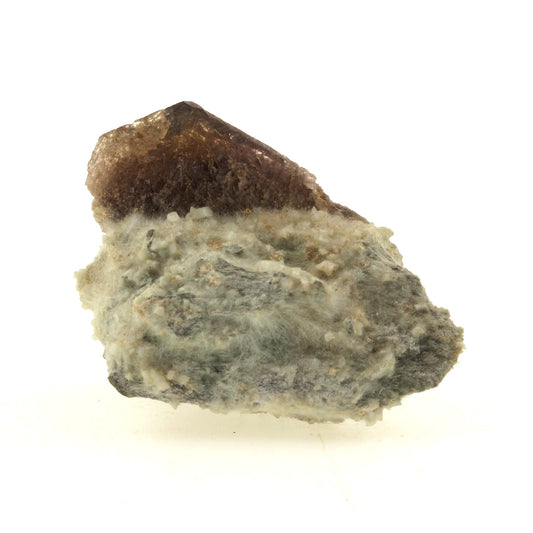 Axinite. 57.5 carats. Col du Glandon, Savoie, France