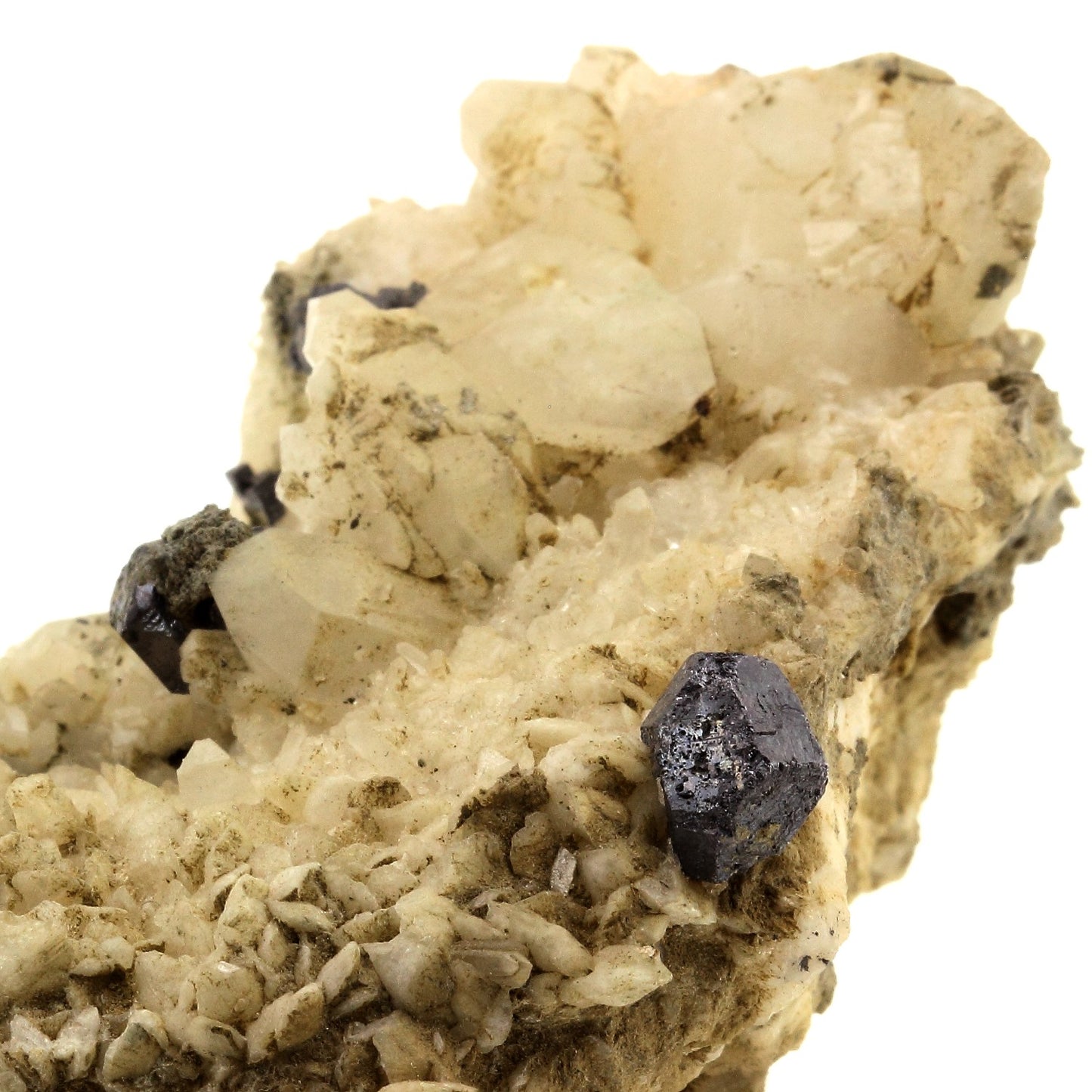 Galène + Calcite. 1365.0 carats. Saint-Laurent-le-Minier, Gard, France